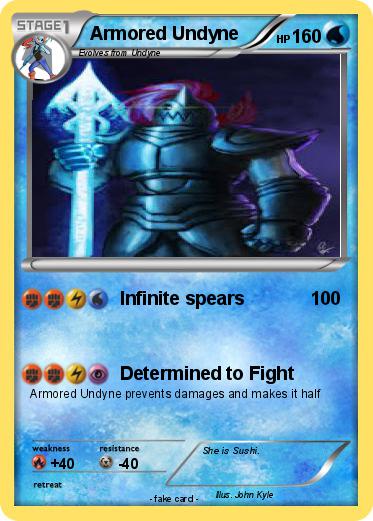 Pokemon Armored Undyne