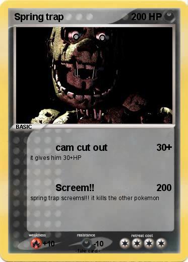 Pokemon Spring trap