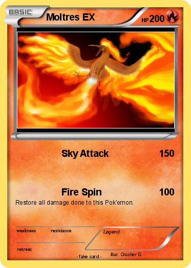 Pokemon Moltres EX