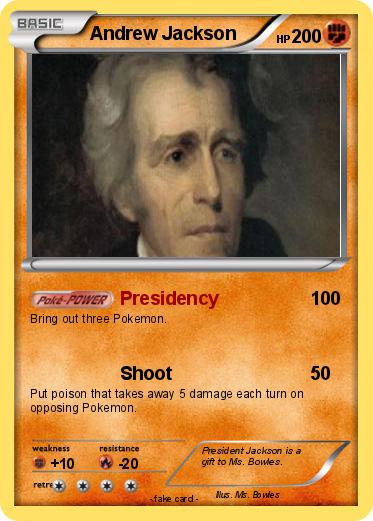 Pokemon Andrew Jackson