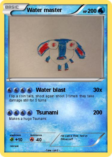 Pokemon Water master