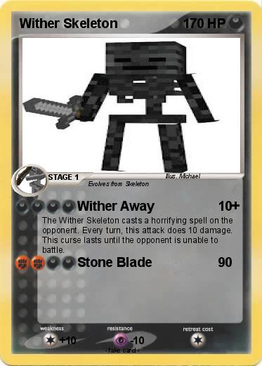 Pokemon Wither Skeleton