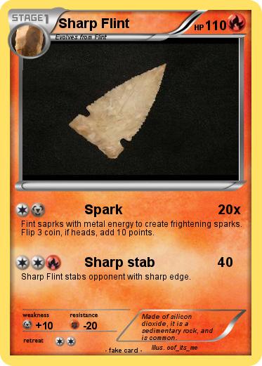 Pokemon Sharp Flint