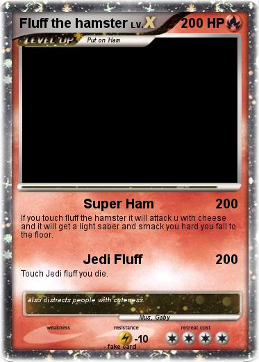 Pokemon Fluff the hamster