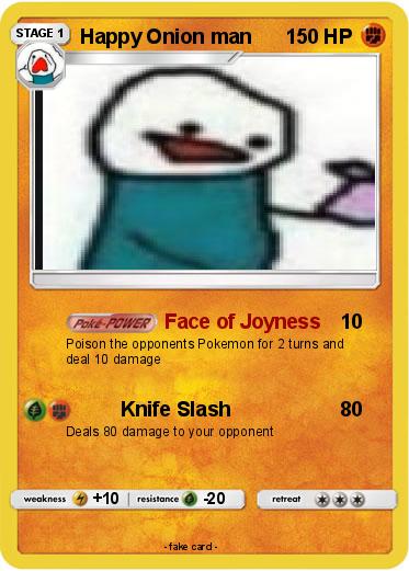 Pokemon Happy Onion man