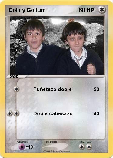 Pokemon Colli y Gollum