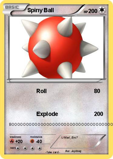 Pokemon Spiny Ball