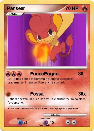Pokemon Pansear