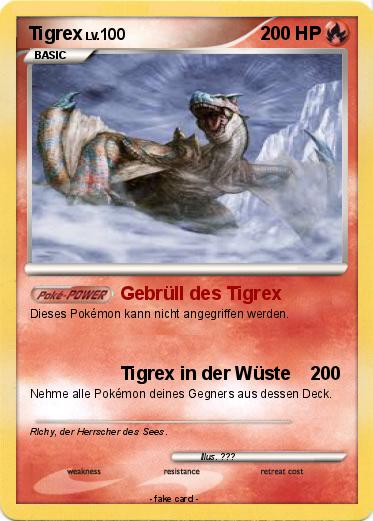 Pokemon Tigrex