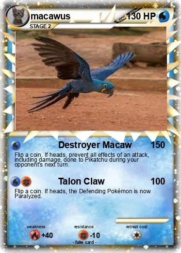 Pokemon macawus