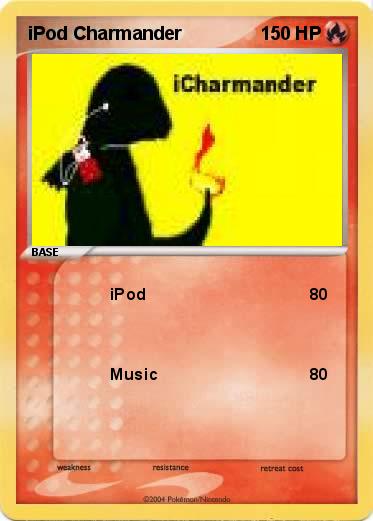 Pokemon iPod Charmander