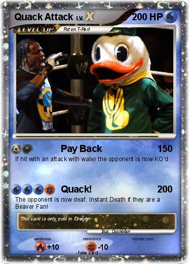 Pokemon Quack Attack