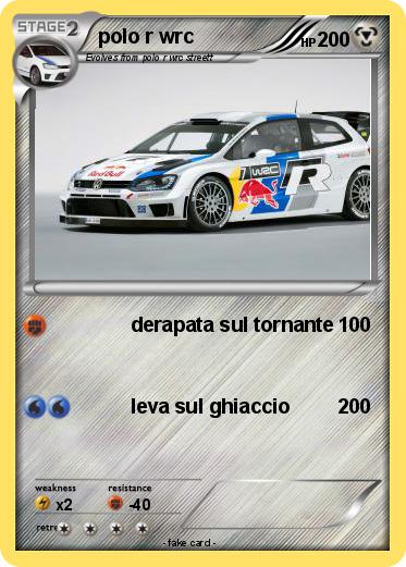 Pokemon polo r wrc