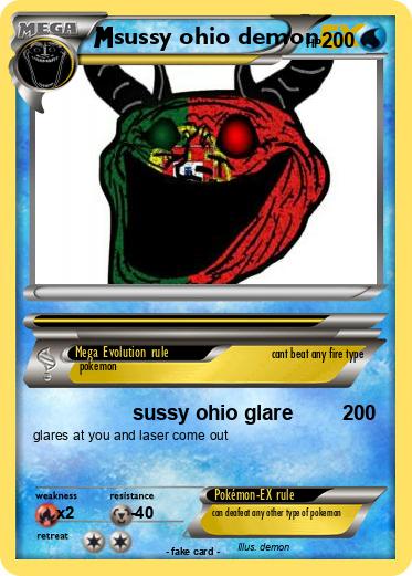 Pokemon sussy ohio demon