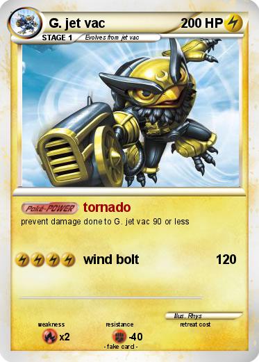 Pokemon G. jet vac