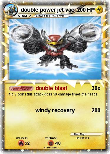 Pokemon double power jet vac