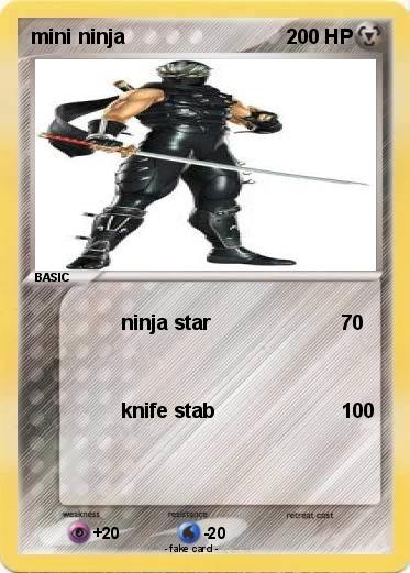 Pokemon mini ninja