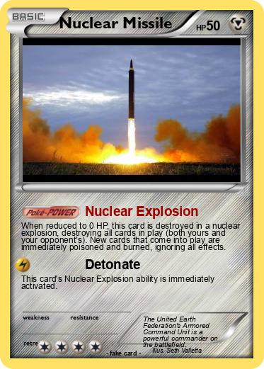 Pokemon Nuclear Missile
