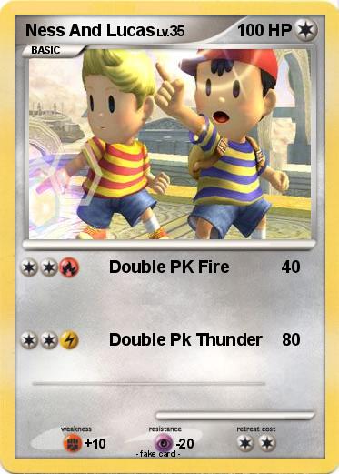 Pokemon Ness And Lucas