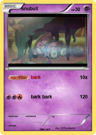Pokemon snubull