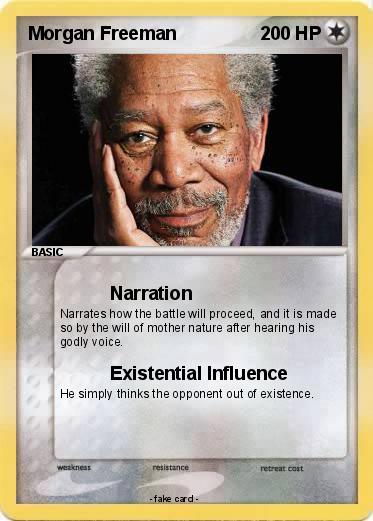 Pokemon Morgan Freeman