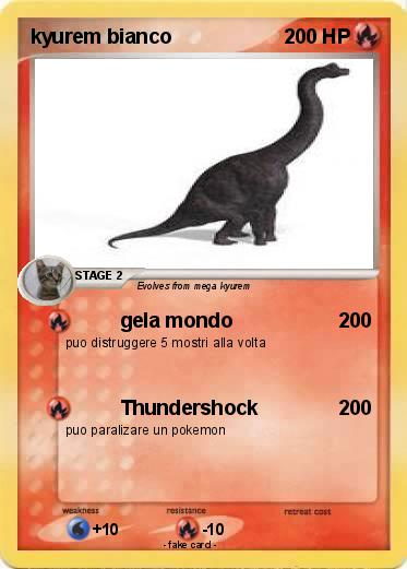 Pokemon kyurem bianco