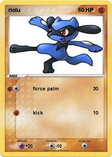 Pokemon riolu