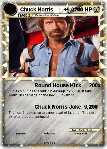 Pokemon Chuck Norris       +9,0200