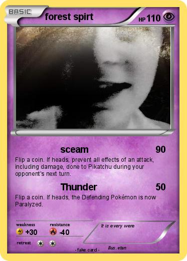 Pokemon forest spirt