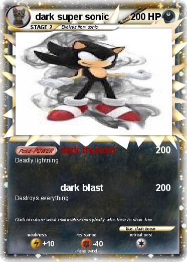 Pokemon dark super sonic