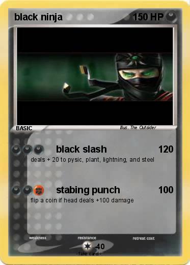 Pokemon black ninja