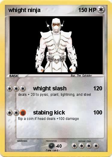 Pokemon whight ninja