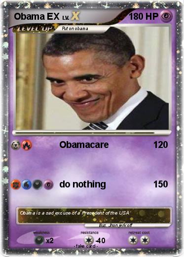 Pokemon Obama EX
