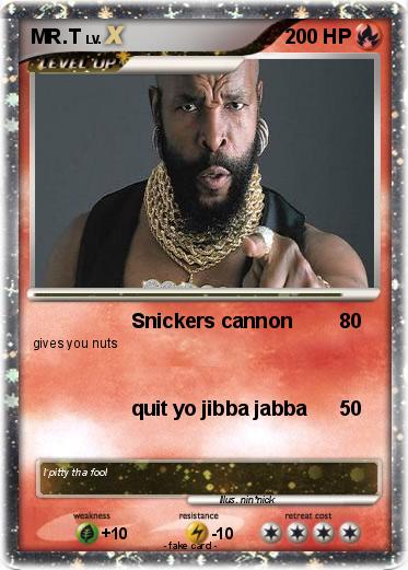 Pokemon MR.T