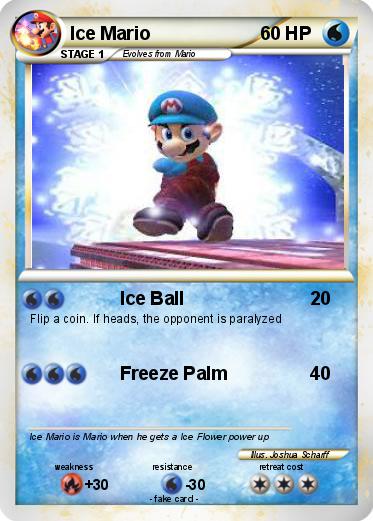 Pokemon Ice Mario