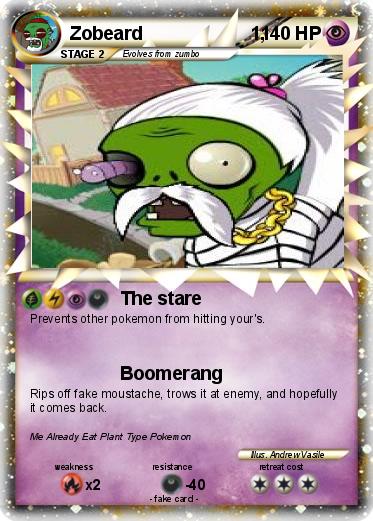 Pokemon Zobeard                     1,