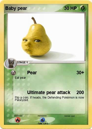 Pokemon Baby pear