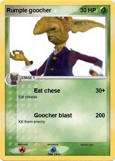 Pokemon Rumple goocher