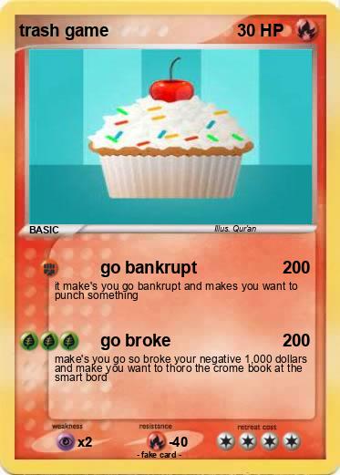 Pokemon trash game
