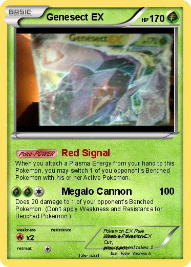 Pokemon Genesect EX