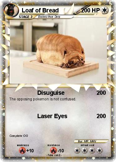 Pokemon Loaf of Bread