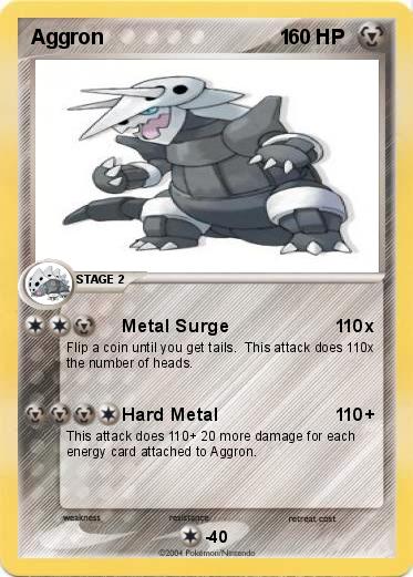 Pokemon Aggron                               1
