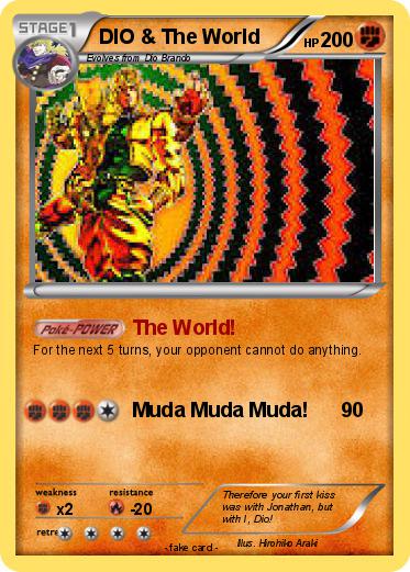 Pokemon DIO & The World