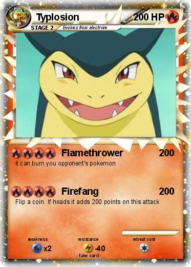 Pokemon Typlosion