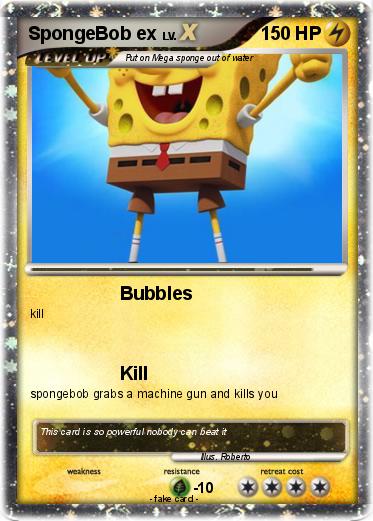 Pokemon SpongeBob ex