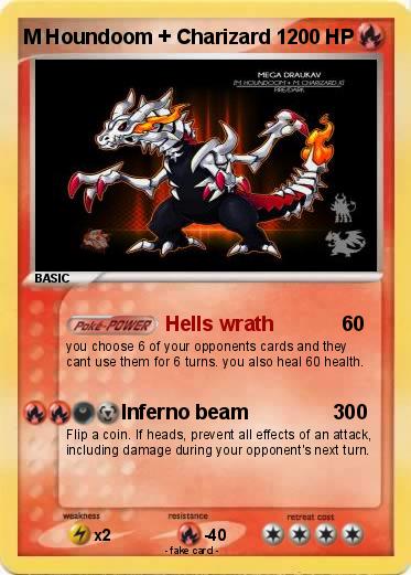 Pokemon M Houndoom + Charizard 1