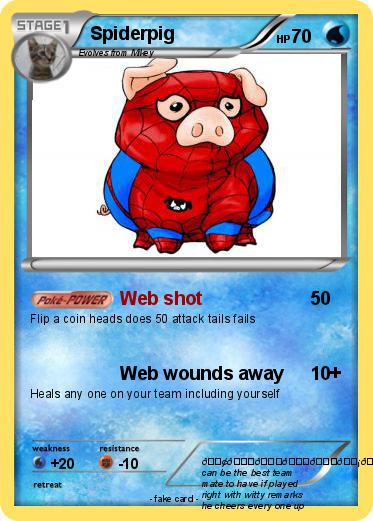 Pokemon Spiderpig