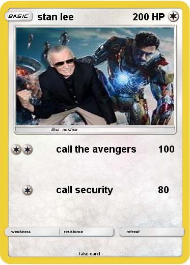 Pokemon stan lee