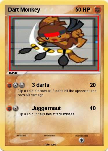 Pokemon Dart Monkey