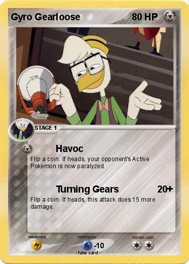 Pokemon Gyro Gearloose